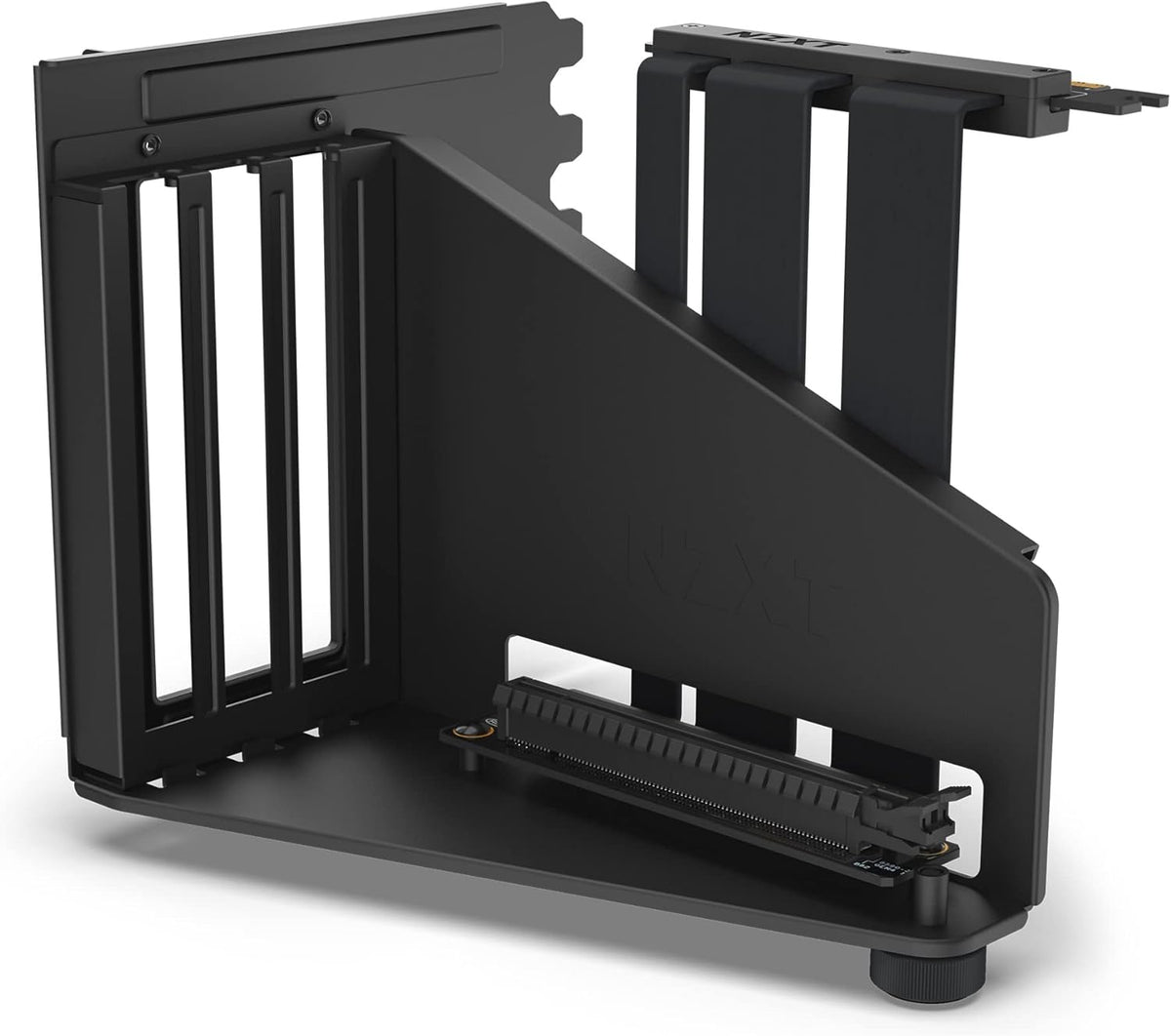 NZXT Vertical GPU Mounting Kit – PCIe 4.0 x16 Riser Cable 175mm – Heavy-Duty Steel GPU Holder – Anti-Sag Vertical Graphics Card Bracket - PuriLite