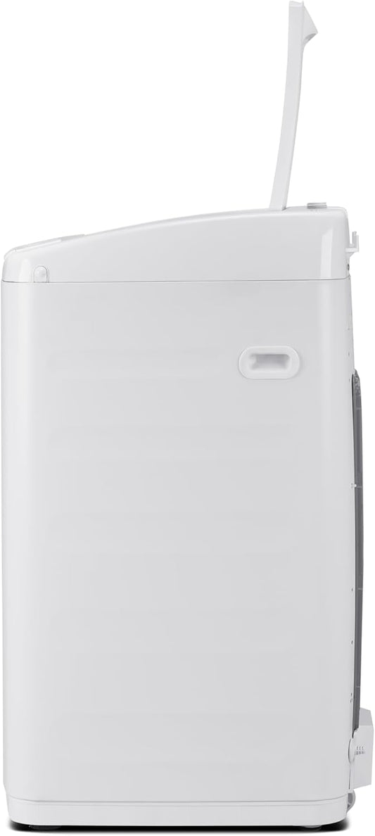 COMFEE' Portable Washing Machine, 1.0 Cu.Ft (IEC) Compact Washer With LED Display, Fully Atomatic Wash Cycles, 2 Built-in Rollers, Space Saving, Ideal Laundry For RV, Dorm, Apartment, Ivory White - PuriLite