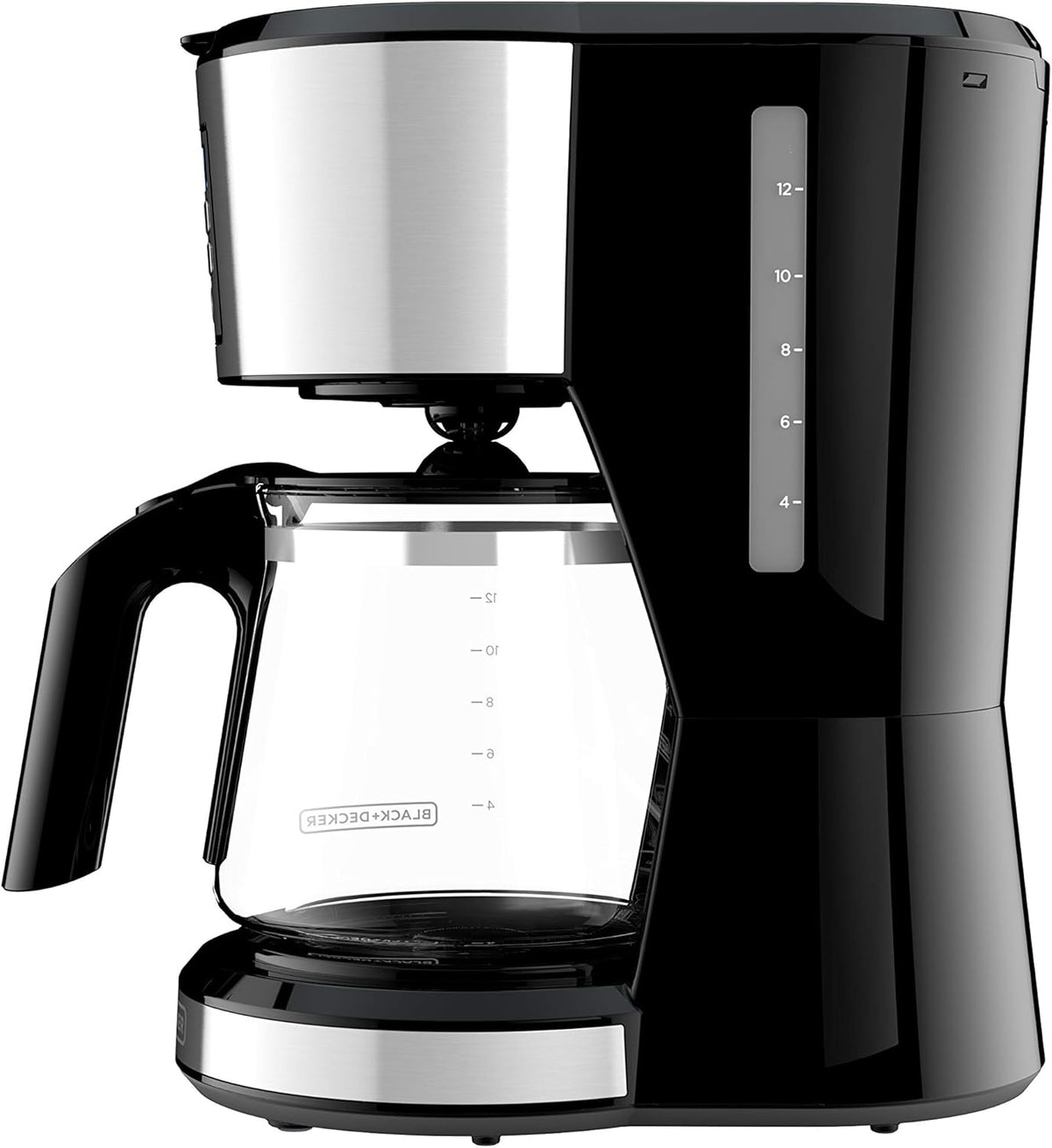 BLACK+DECKER 12 Cup Programmable Coffee Maker in Stainless Steel, CM1231SC - PuriLite