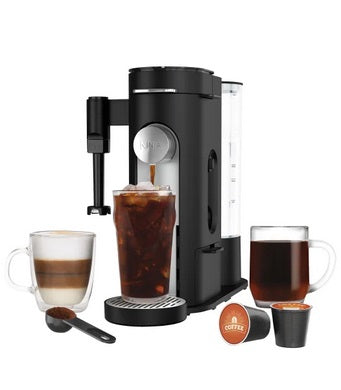 Ninja Pods & Grounds Specialty Single-Serve Coffee Maker, K-Cup Pod Compatible - PuriLite