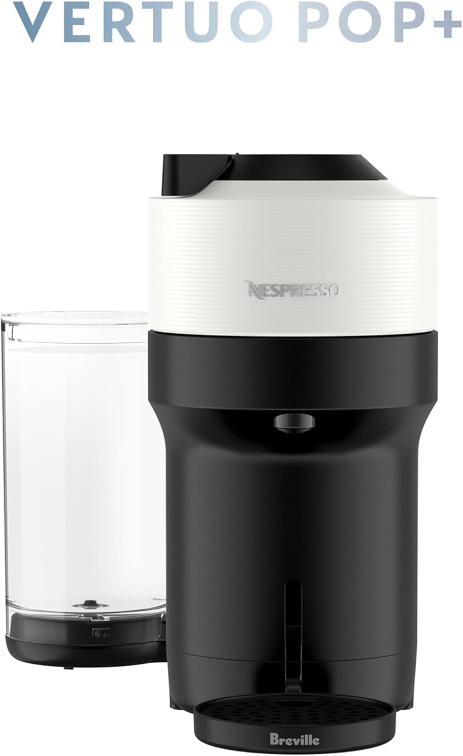 Nespresso Vertuo Pop+ Coffee and Espresso Machine by Breville - Coconut White - PuriLite