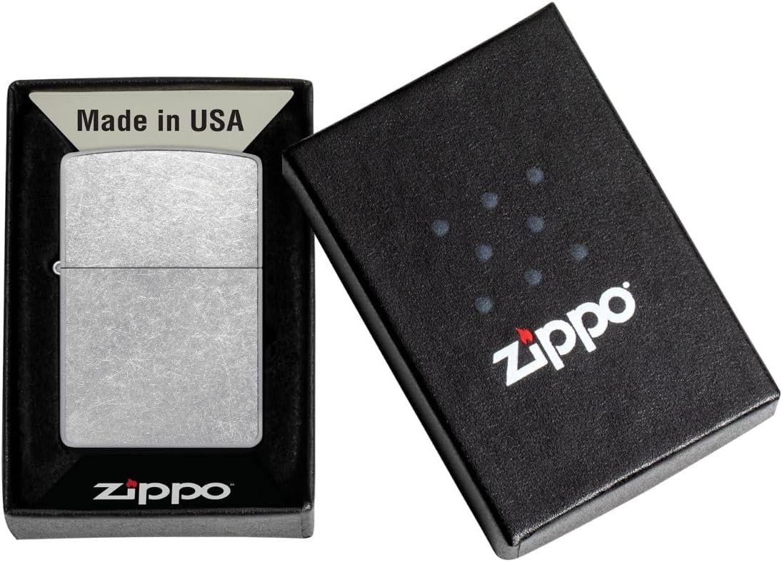 Zippo US Marines Street Chrome Lighters - PuriLite