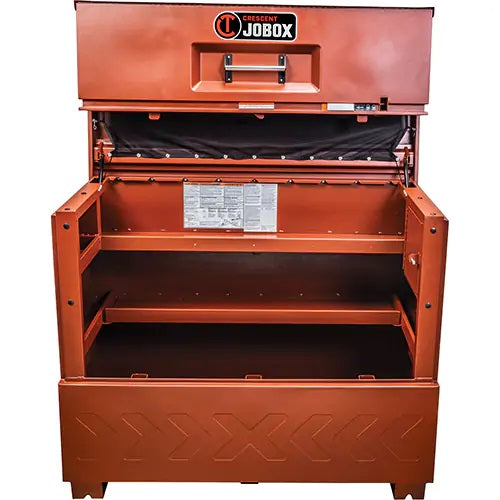Site-Vault™ Piano Box, 60" W x 31" D x 51" H, Orange - PuriLite