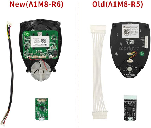 RPLIDAR A1M8 2D LiDAR Sensor – 360° Omnidirectional Laser Scanner, 12m Range, 8000Hz Sample Rate, Obstacle Avoidance & Navigation - PuriLite