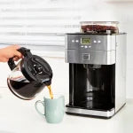 Kenmore Elite Grind and Brew Coffee Maker with Burr Grinder, 12 Cup - PuriLite