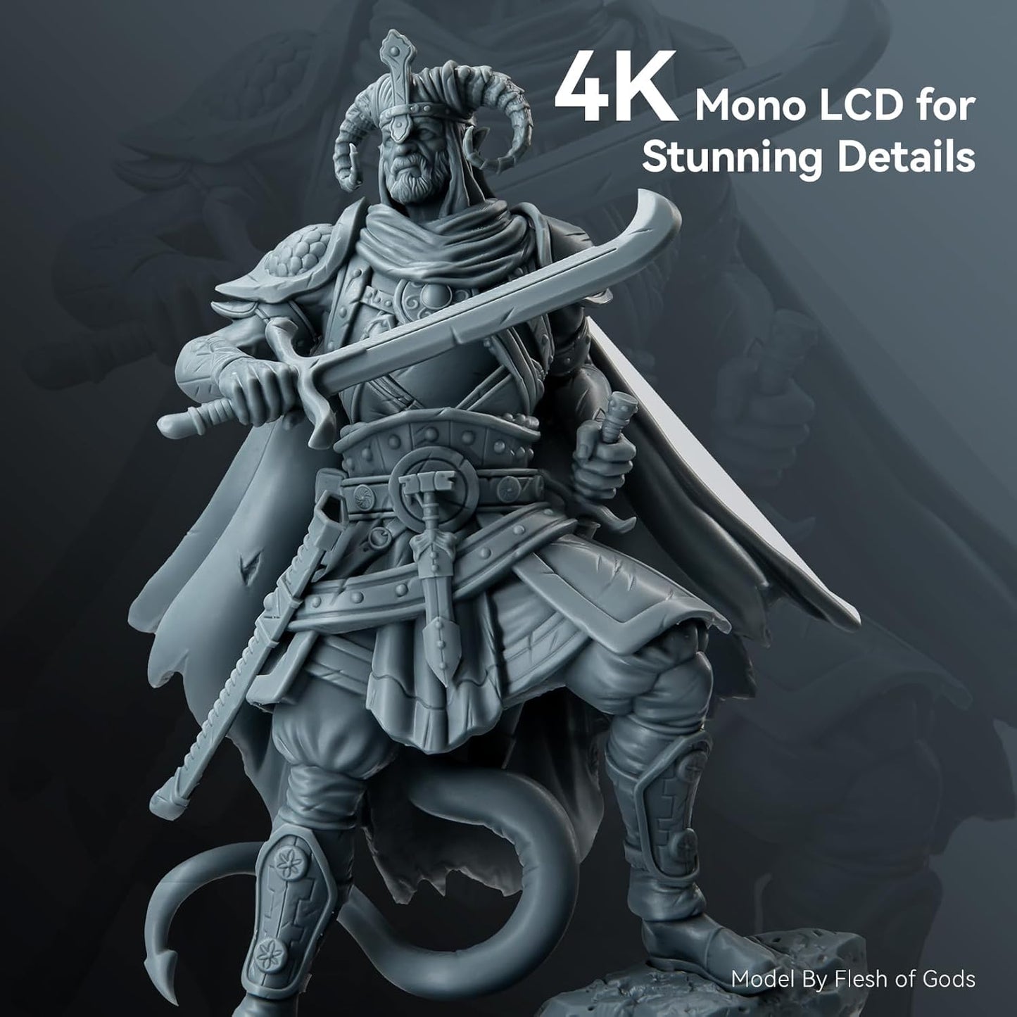 ELEGOO Mars 5 Resin 3D Printer with 4K Mono LCD,Automatic Leveling, Desktop 3D Printer with Printing Size of 5.65 * 3.53 * 5.91 inches - PuriLite