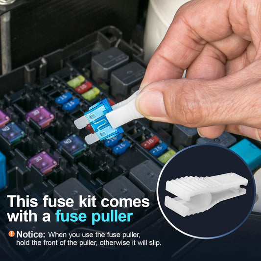 300Pcs Car Fuses Assortment Kit,160 Mini Blade Fuses Automotive + 90 Standard Auto Fuses + 50 Micro Fuse + Fuse Puller – for Car/RV/Truck/Motorcycle(2Amp 3A 5A 7.5A 10A 15A 20A 25A 30A 35A 40A) - PuriLite