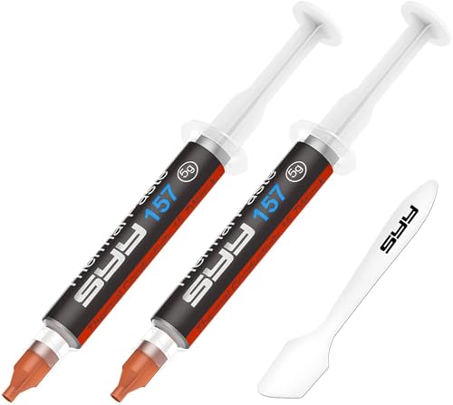 Thermal Paste, SYY 4G with Toolkit CPU Paste Thermal Compound Paste Heatsink for IC/Processor/CPU/All Coolers, Carbon Based High Performance, Thermal Interface Material - PuriLite