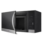 LG 1.7 cu ft. Stainless Steel Over-the-Range Microwave Oven with EasyClean Interior - PuriLite