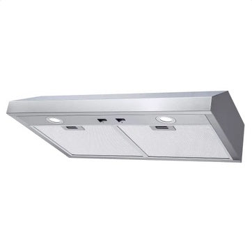 AVG 30 in Stainless Steel Convertible Under Cabinet Range Hood – 300 Max CFM - PuriLite