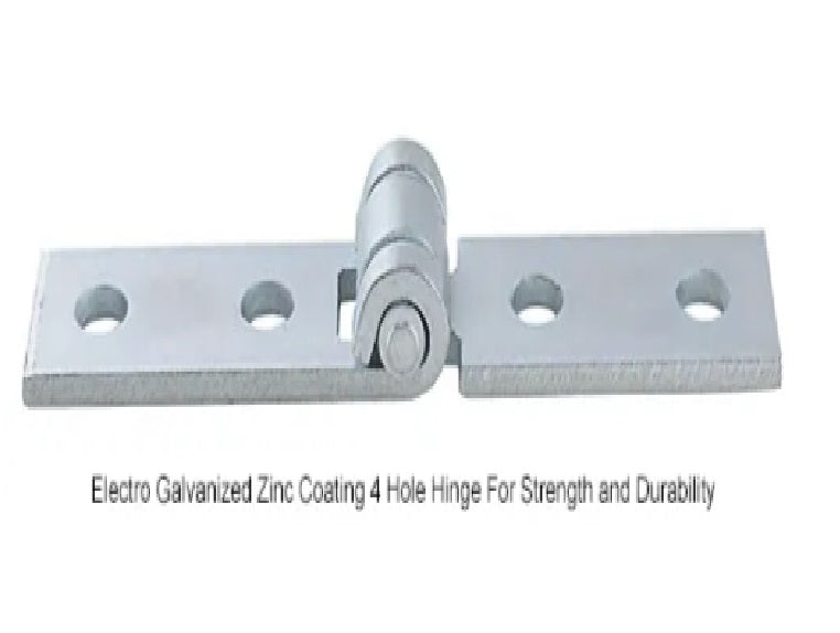 Global Industrial 4 Hole Hinge - Pkg Qty 2 - PuriLite