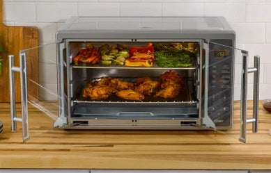 Oster Digital French Door Toaster Oven with Air Fry - PuriLite
