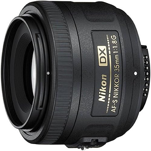 Nikon 2183 Black AF-S DX Nikkor 35mm f/1.8G Lens - PuriLite