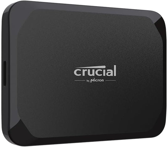 Crucial X9 4TB Portable SSD, Up to 1050MB/s, USB 3.2 USB-C, External Solid State Drive, Compatible with Windows, Mac, & Android, Reliable Storage for Games, Files, & Backups, Black - CT4000X9SSD902 - PuriLite