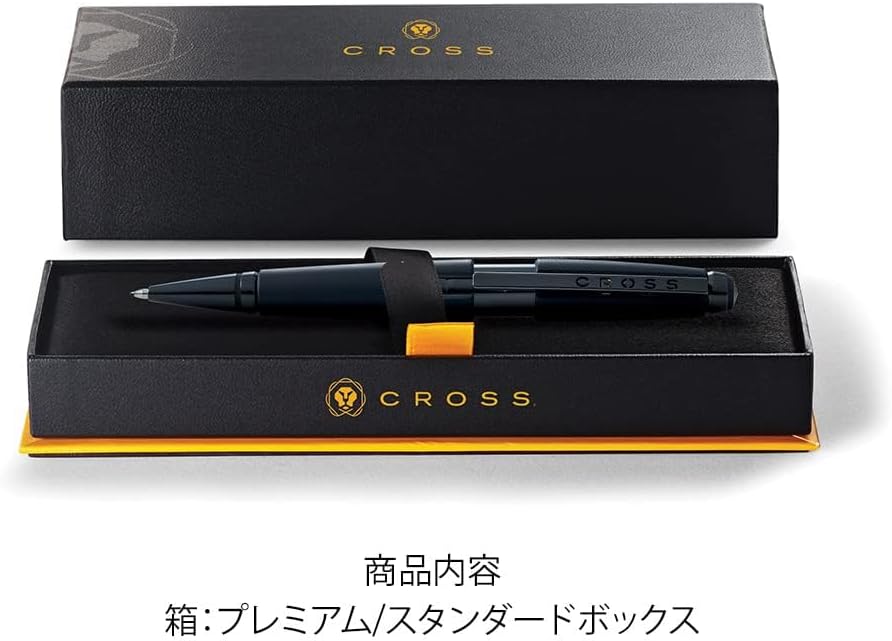 Cross Edge Matte Black Lacquer Gel Rollerball Pen - PuriLite