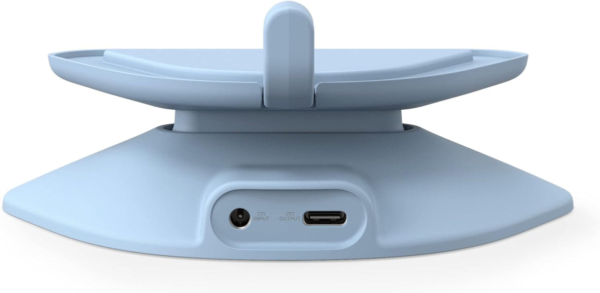 Echo Show 5 (3rd Gen) Adjustable Stand with USB-C Charging Port | Glacier - PuriLite
