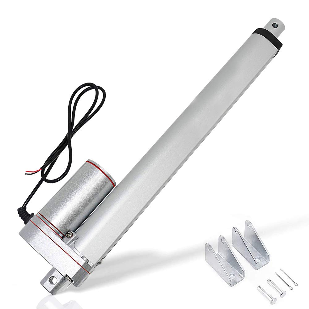 ECO-WORTHY Heavy Duty 330lbs Solar Tracker Linear Actuator Multi-Function (12V, 14") - PuriLite