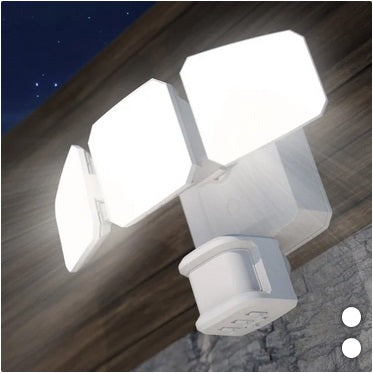 KODA Motion Activated Hardwired LED Security Floodlight - PuriLite