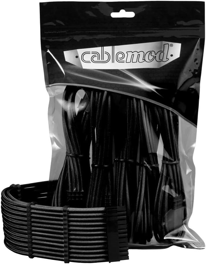 CableMod Pro ModMesh Sleeved Cable Extension Kit (White) - PuriLite