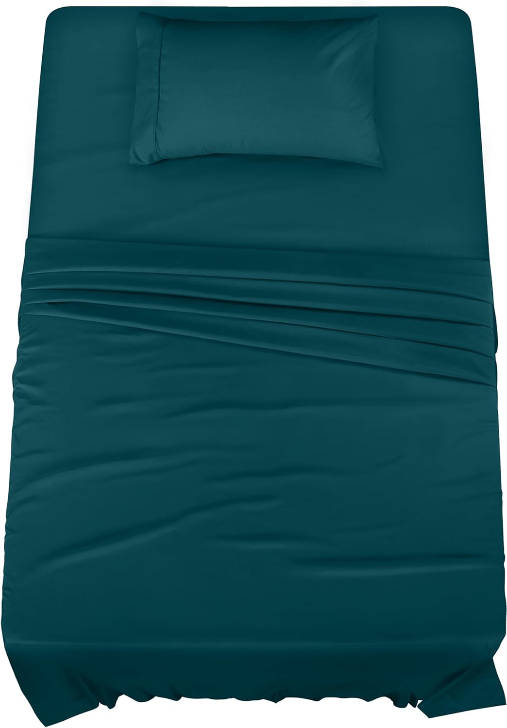 Utopia Bedding Queen Bed Sheet Set - 4 Piece Bedding - Soft Brushed Microfiber Fabric - Shrinkage & Fade Resistant - Easy Care (White) - PuriLite