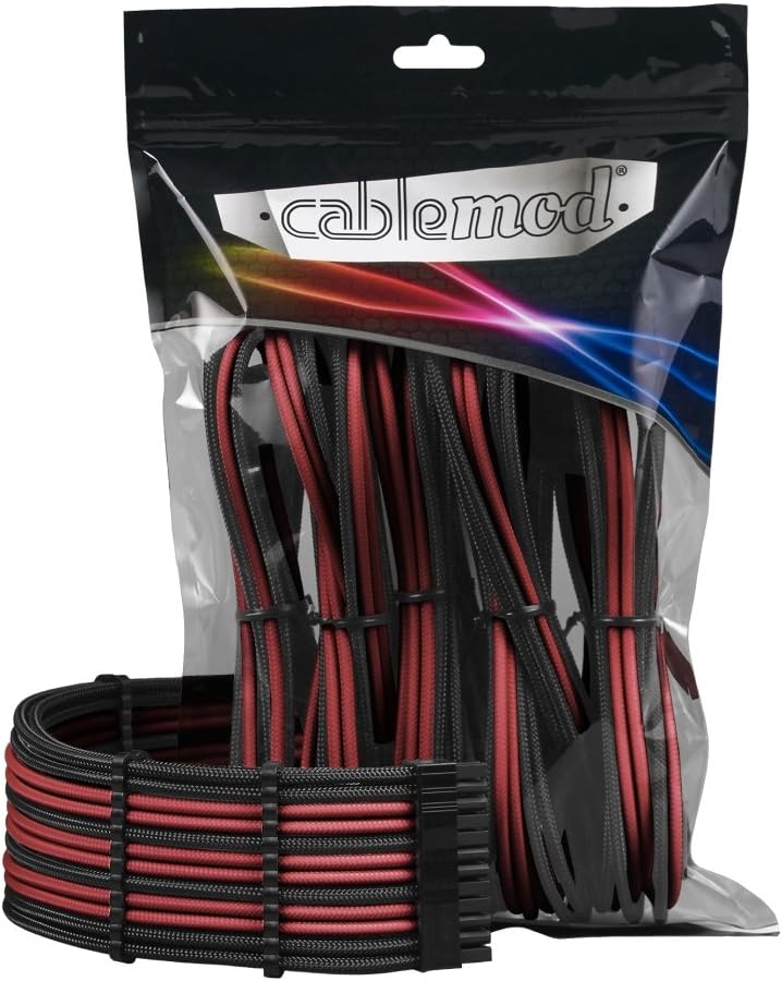 CableMod Pro ModMesh Sleeved Cable Extension Kit (White) - PuriLite