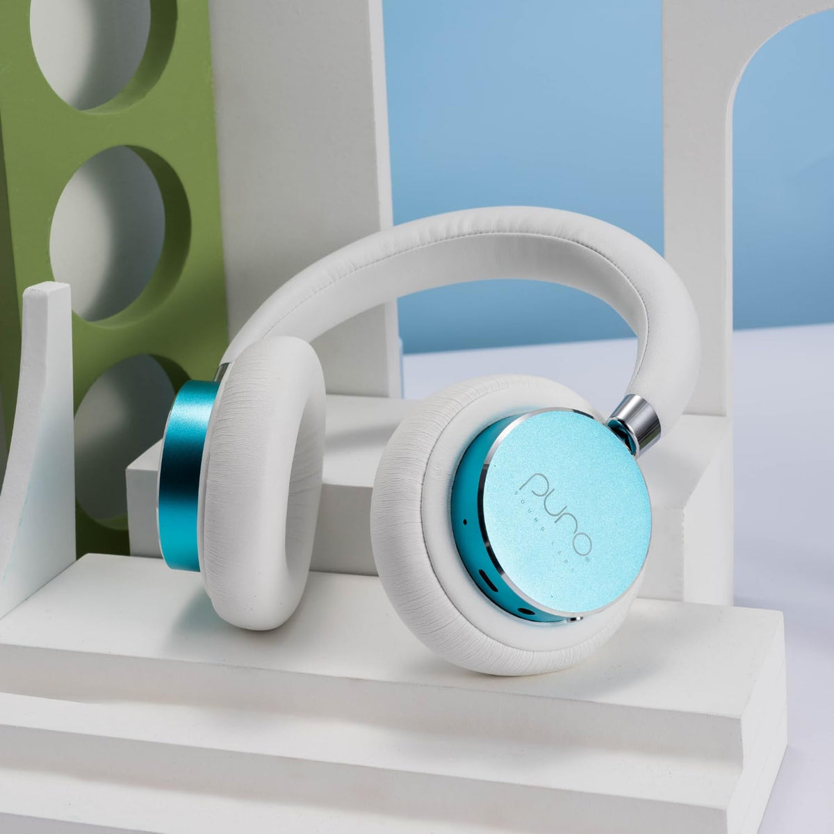 Puro Sound Labs BT2200 Plus Volume Limited Kids’ Bluetooth Headphones (Blue) - PuriLite