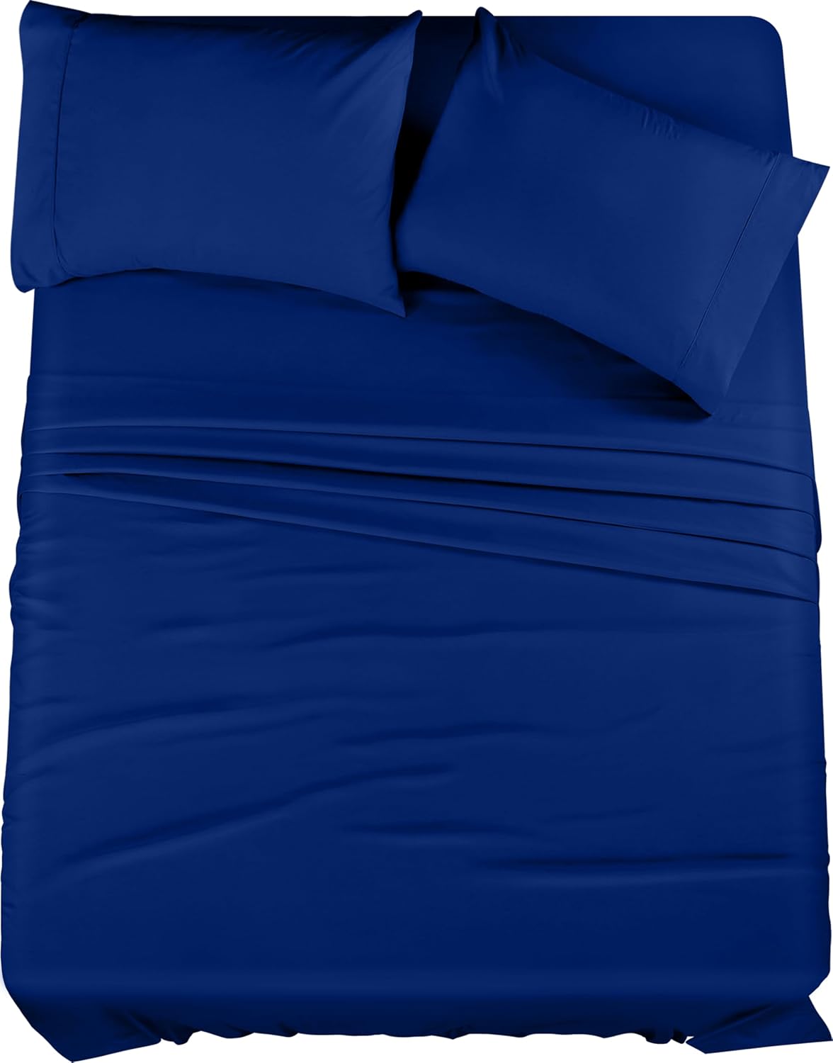 Utopia Bedding Queen Bed Sheet Set - 4 Piece Bedding - Soft Brushed Microfiber Fabric - Shrinkage & Fade Resistant - Easy Care (White) - PuriLite