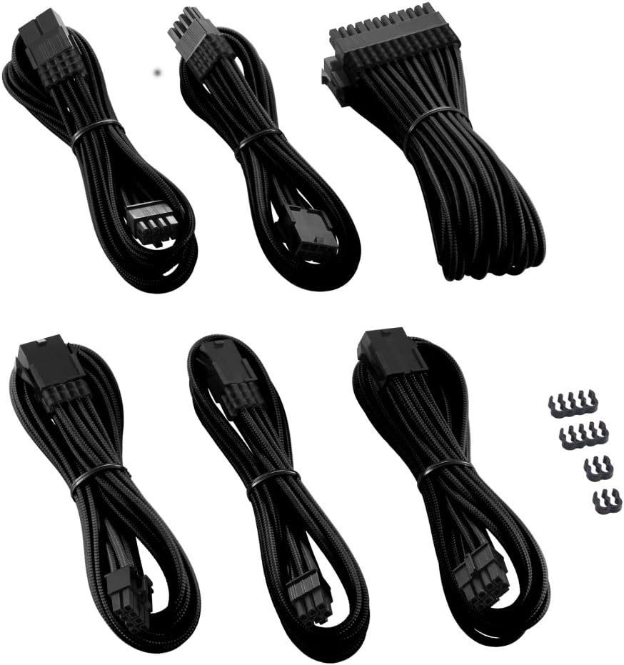 CableMod Pro ModMesh Sleeved Cable Extension Kit (White) - PuriLite