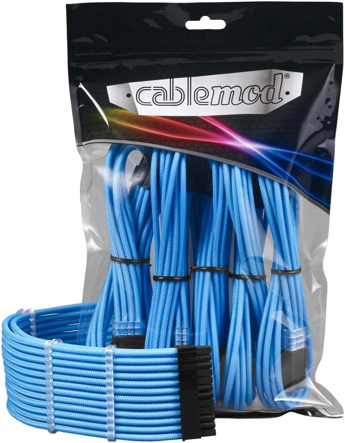 CableMod Pro ModMesh Sleeved Cable Extension Kit (White) - PuriLite