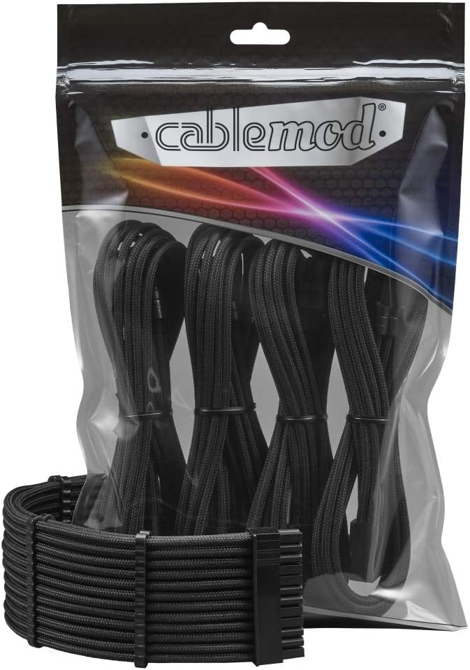 CableMod Pro ModMesh Sleeved Cable Extension Kit (White) - PuriLite