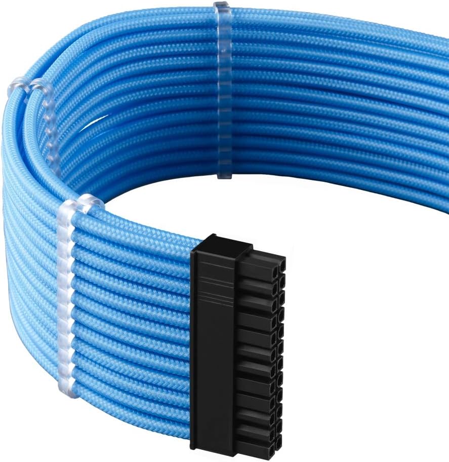 CableMod Pro ModMesh Sleeved Cable Extension Kit (White) - PuriLite