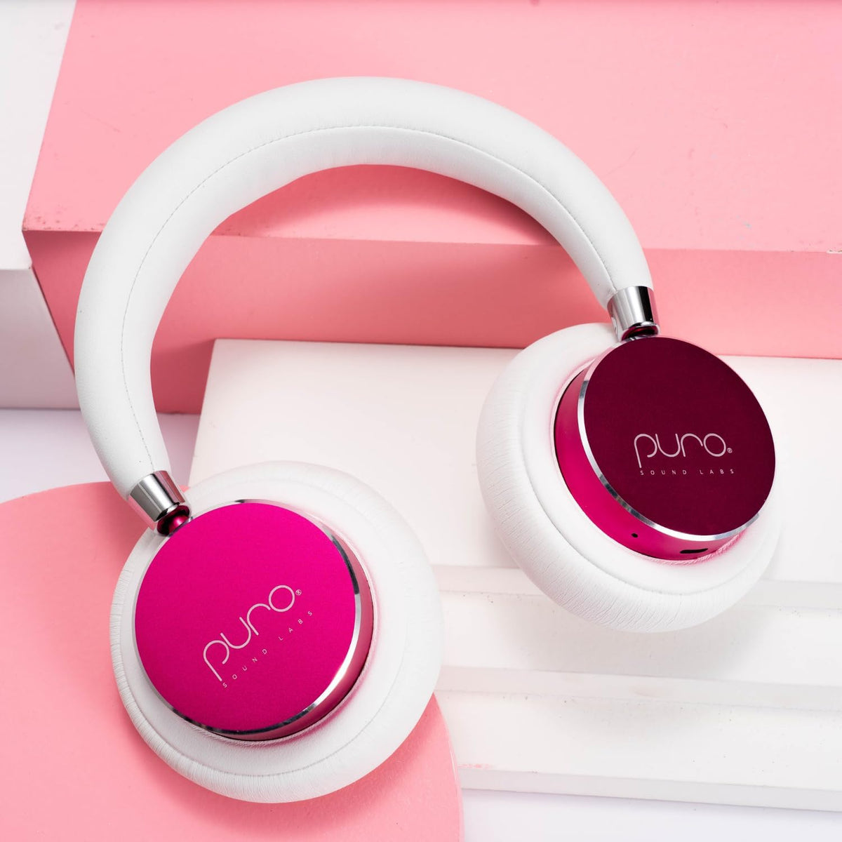 Puro Sound Labs BT2200 Plus Volume Limited Kids’ Bluetooth Headphones (Blue) - PuriLite