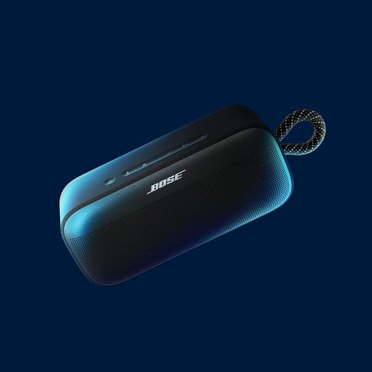 Bose SoundLink Plus Portable Bluetooth Speaker, Wireless Outdoor Speaker, Up to 20 Hours Battery Life, Waterproof and Dustproof, Black - PuriLite