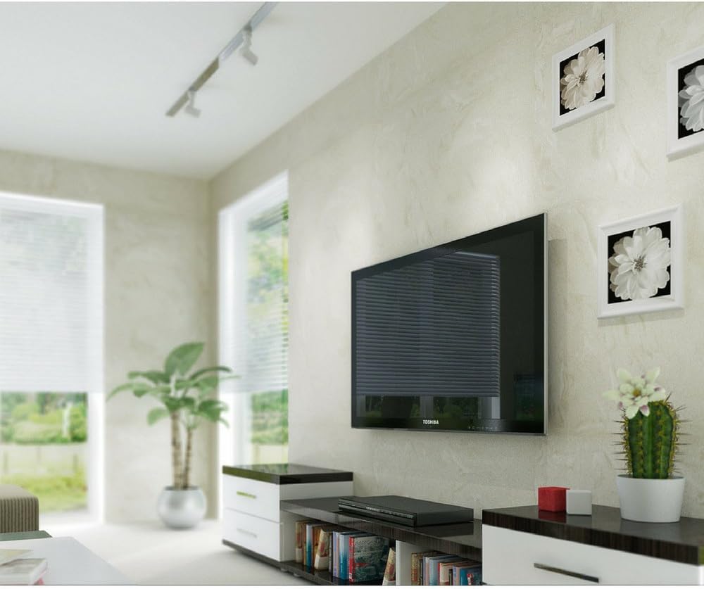 Techly Ultra Slim Fixed TV Wall Mount- 40-65in - PuriLite