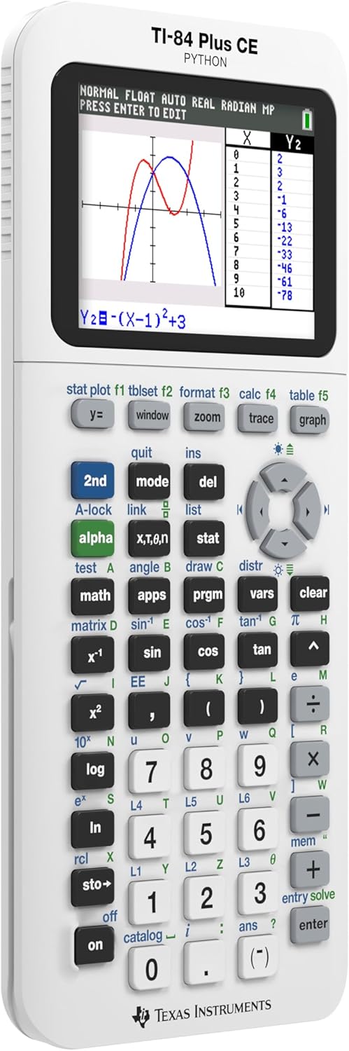 Texas Instruments TI-84 Plus CE Pink Graphing Calculator - PuriLite