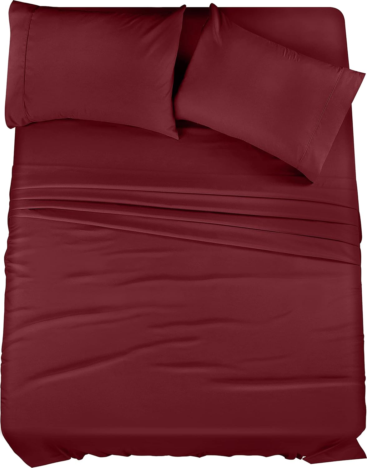 Utopia Bedding Queen Bed Sheet Set - 4 Piece Bedding - Soft Brushed Microfiber Fabric - Shrinkage & Fade Resistant - Easy Care (White) - PuriLite