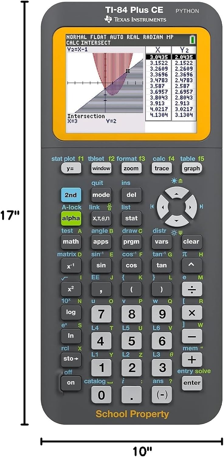 Texas Instruments TI-84 Plus CE Pink Graphing Calculator - PuriLite