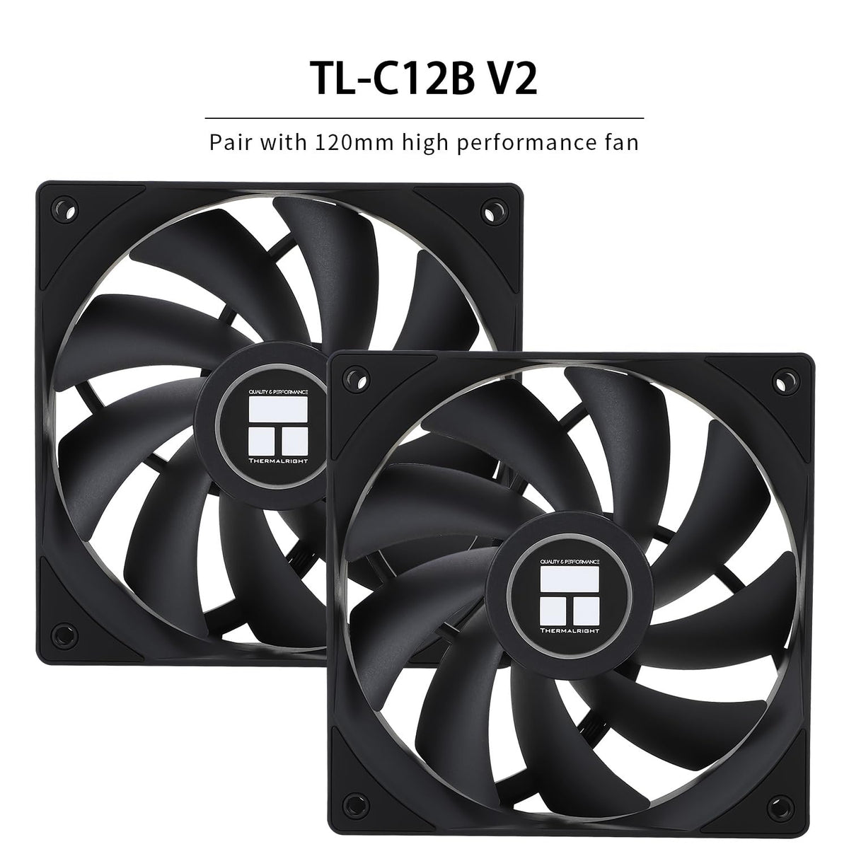 Thermalright Phantom Spirit 120 SE Black CPU Air Cooler,Doubler CPU Fans and Double Towers,154mm High CPU Cooler,for AMD:AM4/AM5,Intel 1150/1151/1200/1851/1700(PS120 SE Black) - PuriLite