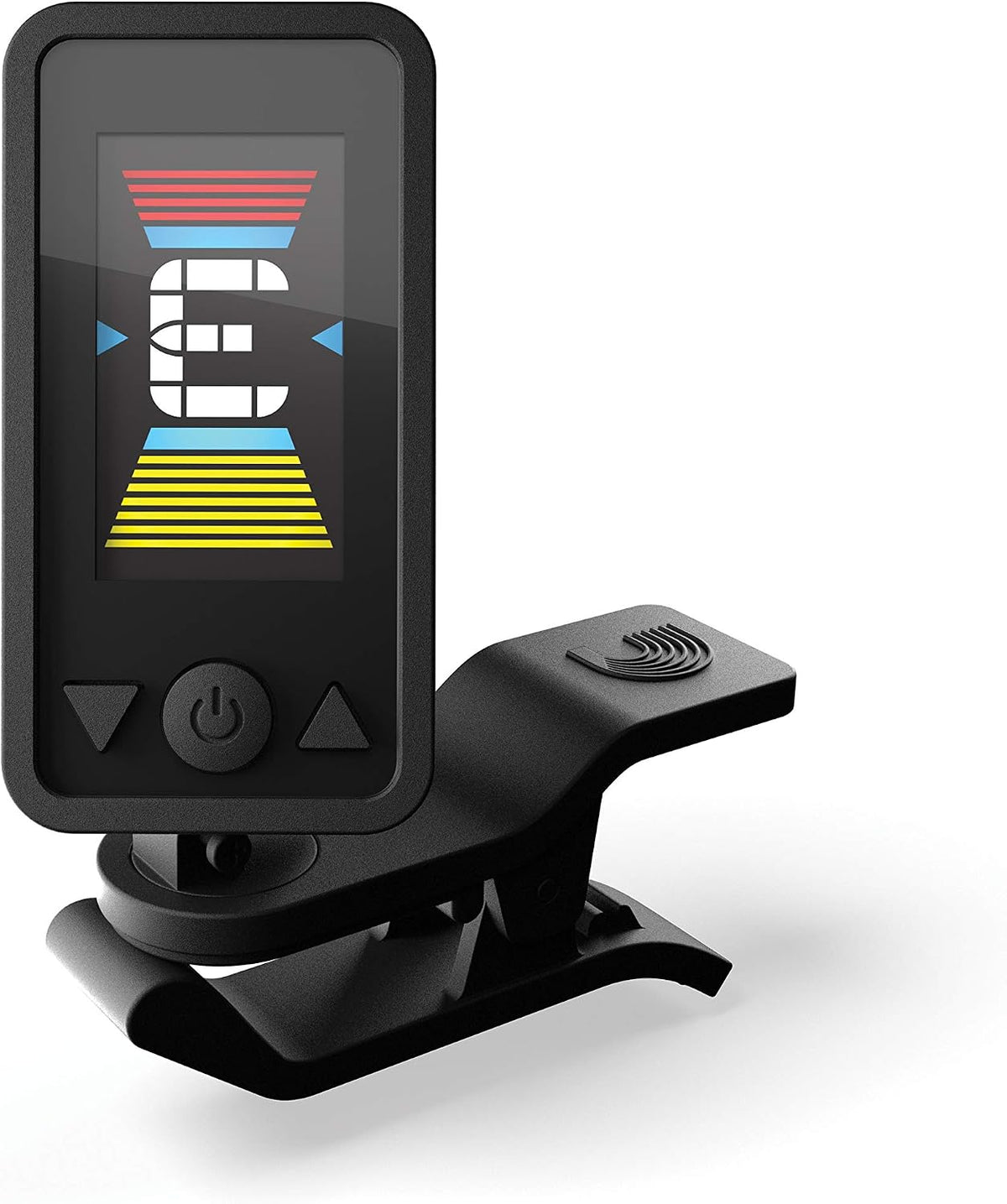 Planet Waves Eclipse Headstock Tuner PW-CT-17BK | Full Color Display, 360° Viewing, Fast & Accurate Chromatic Instrument Tuner