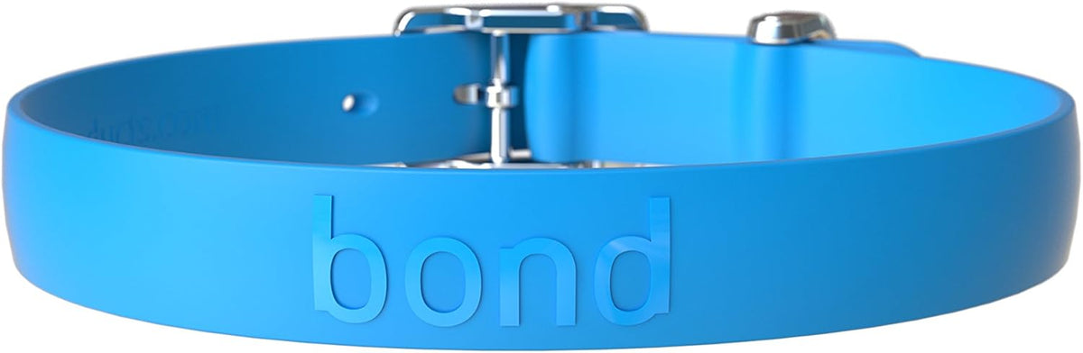Bond Pet Waterproof Dog Collar - Durable, Comfortable, Adjustable, Wear Resistant and Easy to Clean for Puppies and XSmall Dogs (Orange, XSmall) - PuriLite