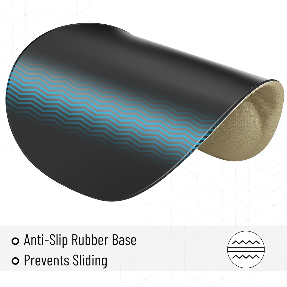Purilite Select Ergonomic Gel Mouse Pad - PuriLite