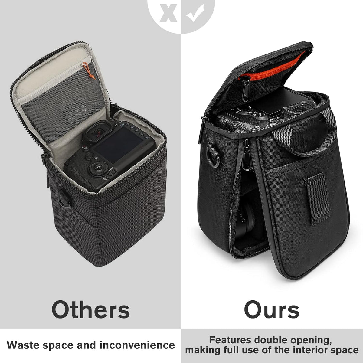 Purilite Select Compact DSLR Camera Shoulder Bag - PuriLite