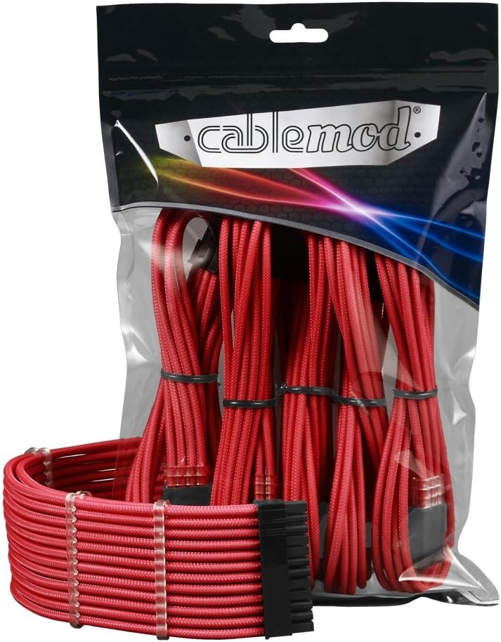 CableMod Pro ModMesh Sleeved Cable Extension Kit (White) - PuriLite