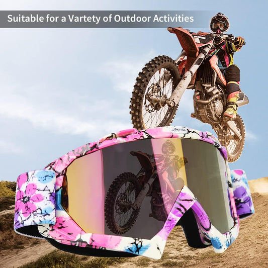 JAMIEWIN ATV Goggles Motorcycle - PuriLite