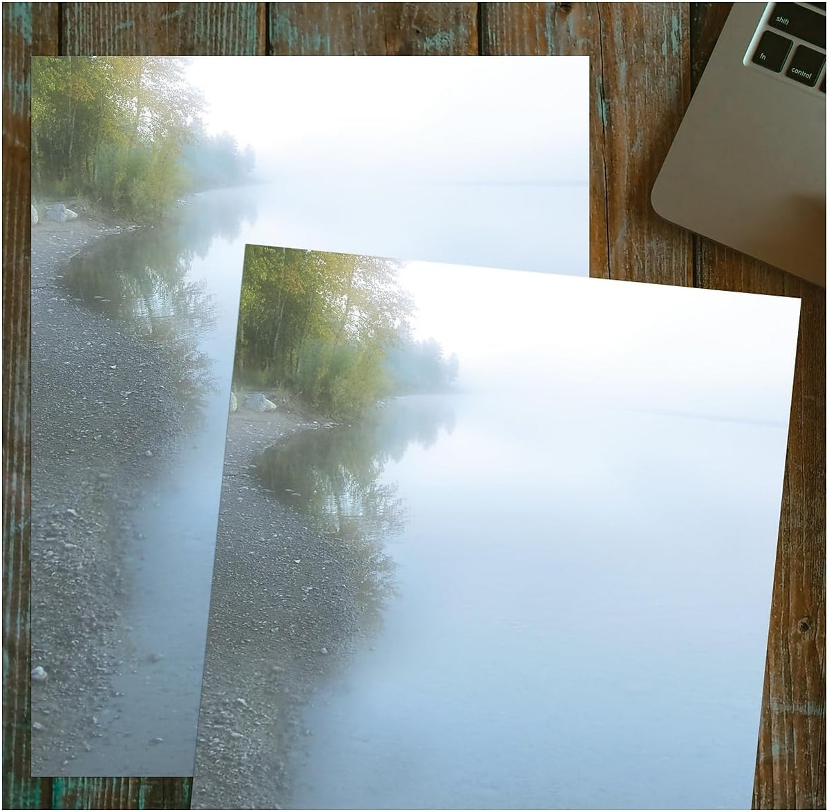 Great Papers! Morning Mist Letterhead, 80 Count, 8.5"x11" (2014250) - PuriLite