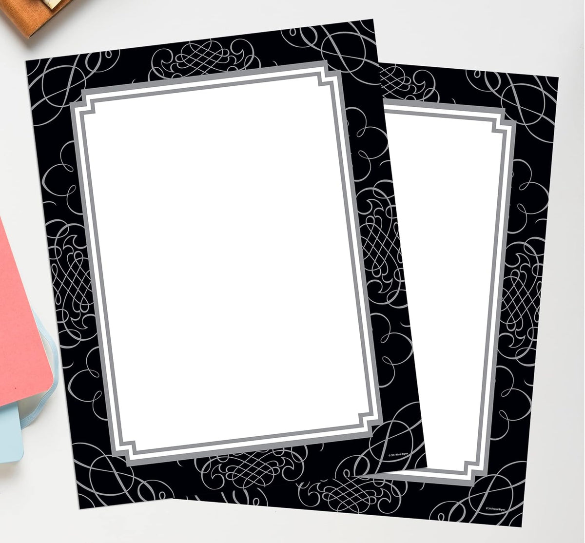 Great Papers! Morning Mist Letterhead, 80 Count, 8.5"x11" (2014250) - PuriLite
