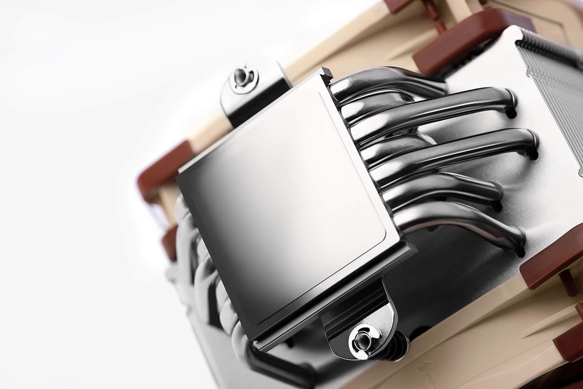 Noctua NH-U12A, Premium CPU Cooler with High-Performance Quiet NF-A12x25 PWM Fans (120mm, Brown) - PuriLite