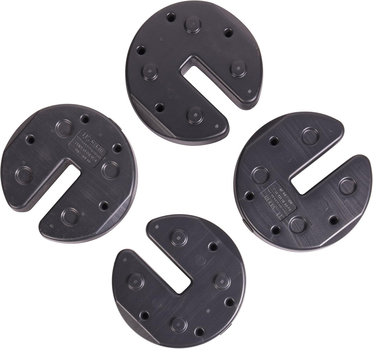US Weight Interlocking Canopy Weights (Set of 4-7.5lbs Plates) - PuriLite
