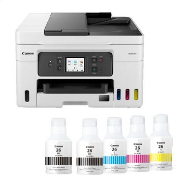 Canon MAXIFY GX4020 Wireless MegaTank Printer with Extra Black Ink Bottle - PuriLite