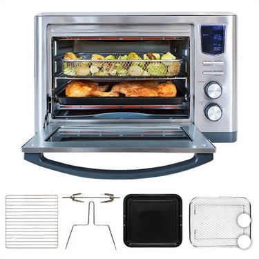 Kenmore 11- in-1 Digital Air Fryer Convection Toaster Oven with Rotisserie - PuriLite